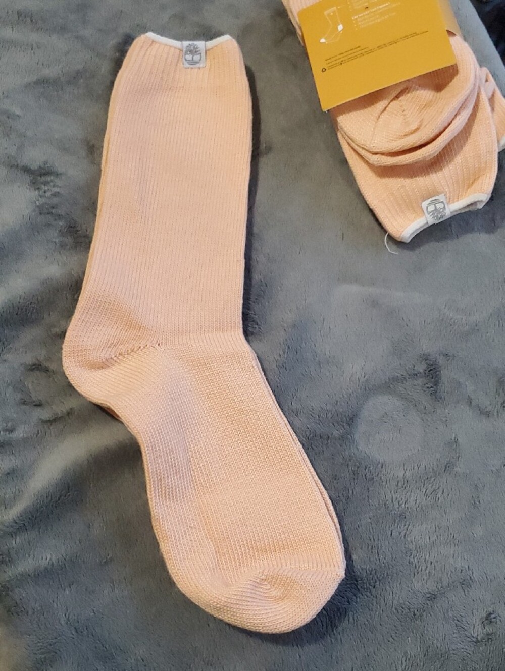 Timberland Wool Thermal Regulation Cushioned Crew Socks - 3 PK w/ Comfort - Picture 7 of 9